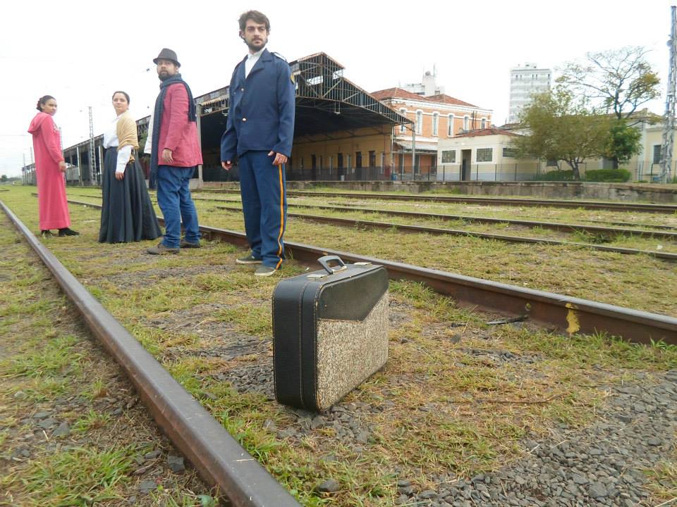 Cia. Vagantes apresenta espetáculo interativo ‘Histórias da Estação’