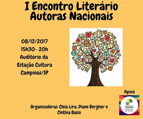 I Encontro Literário de Autoras Nacionais acontece na Estação Cultura