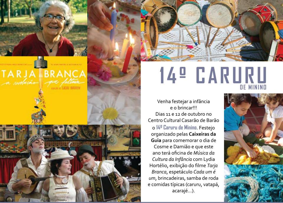 14º Caruru de Minino celebra a infância no Centro Cultural Casarão de Barão