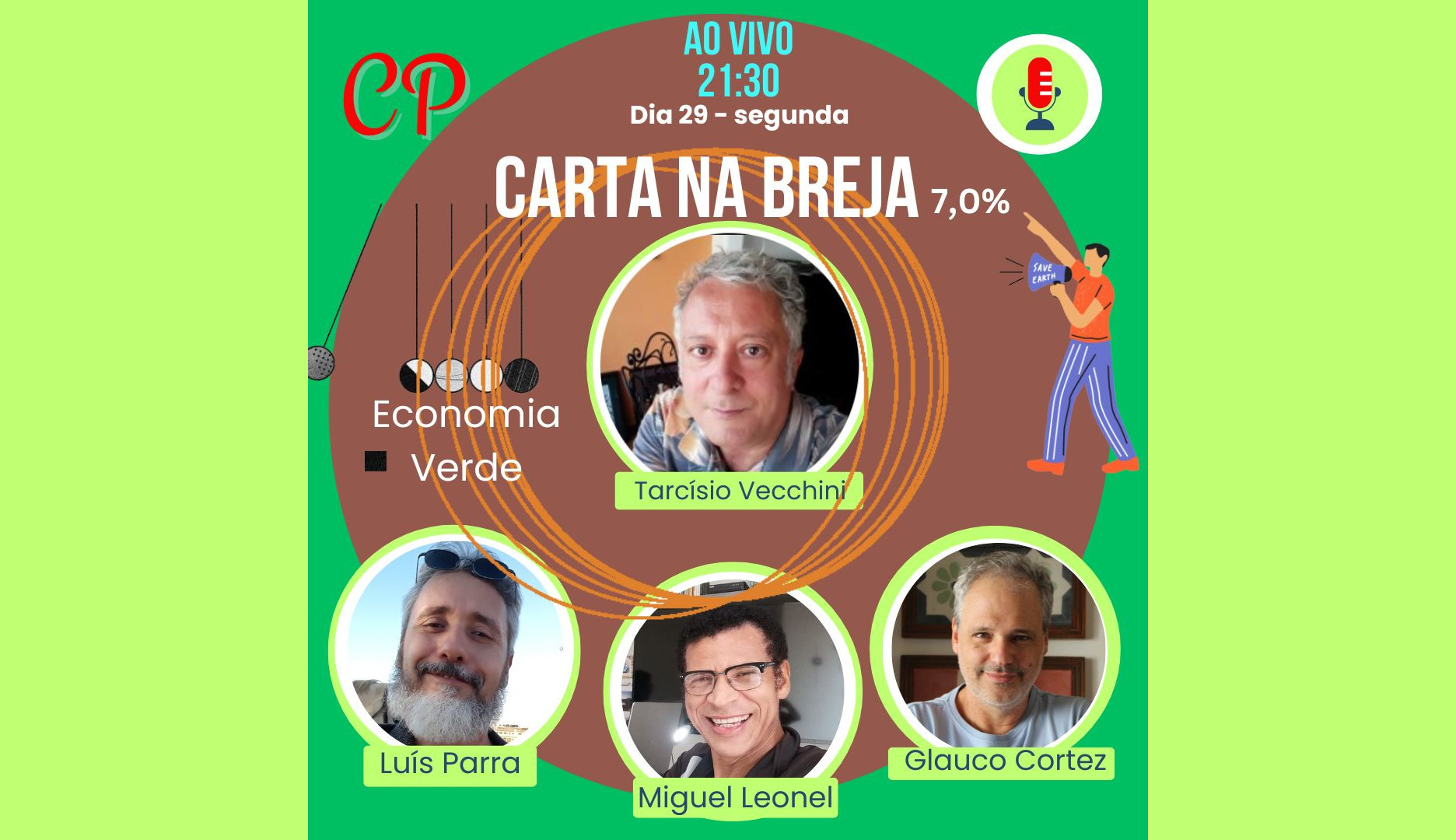 Carta na Breja 7,0% recebe Tarcísio Vecchini para um bate-papo sobre economia verde