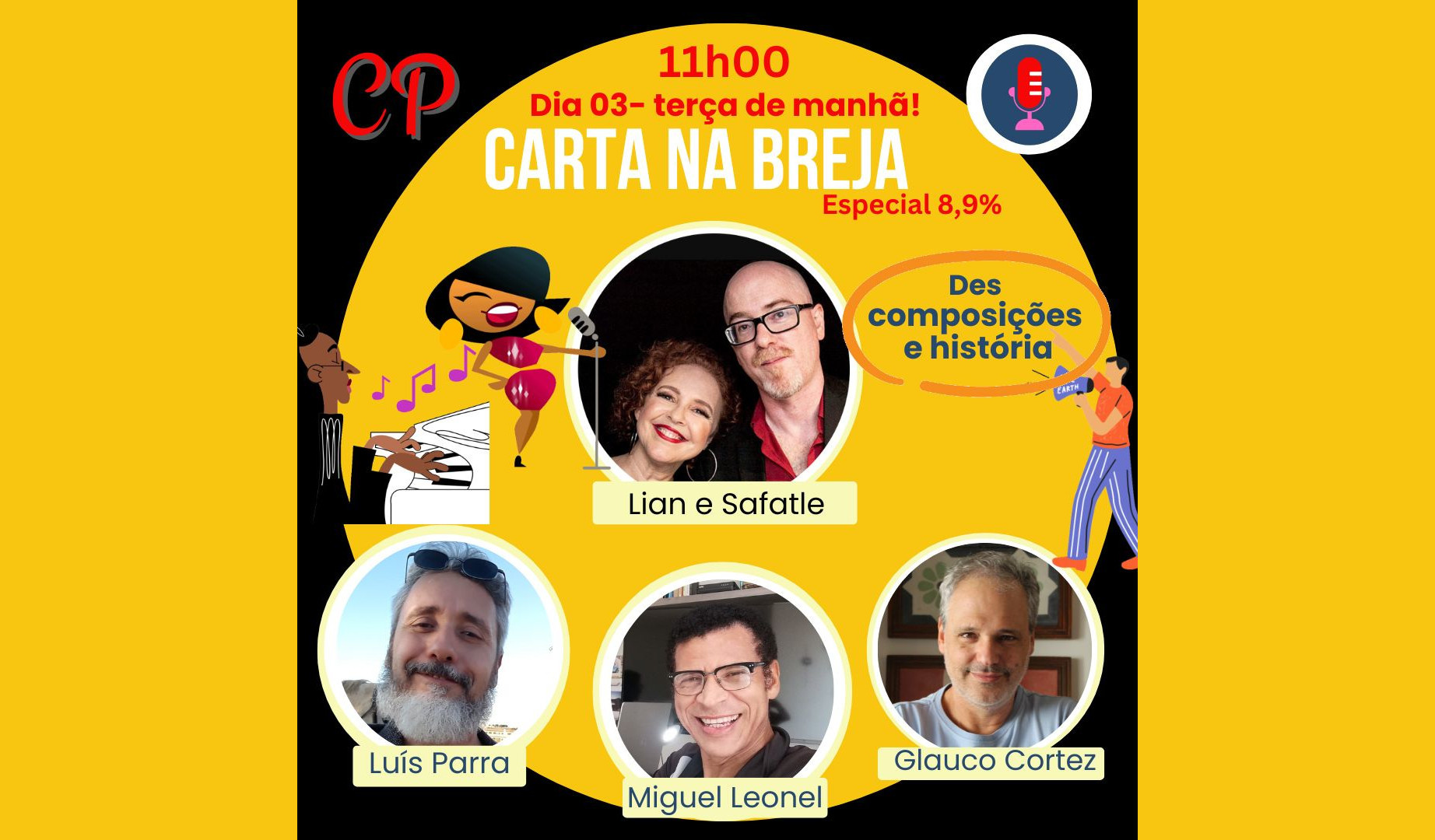 Carta na Breja 8,9% conversa com Fabiana Lian e Vladimir Safatle