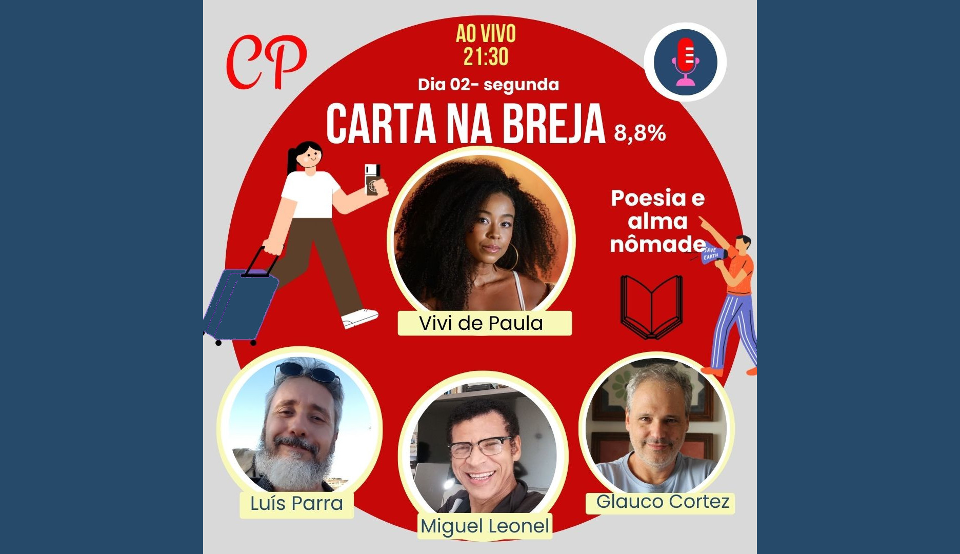 Carta na Breja 8,8% conversa com a escritora, ilustradora e atriz Vivi de Paula