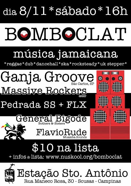 Bomboclat chega a sua 2º edição com os principais estilos da reggae music