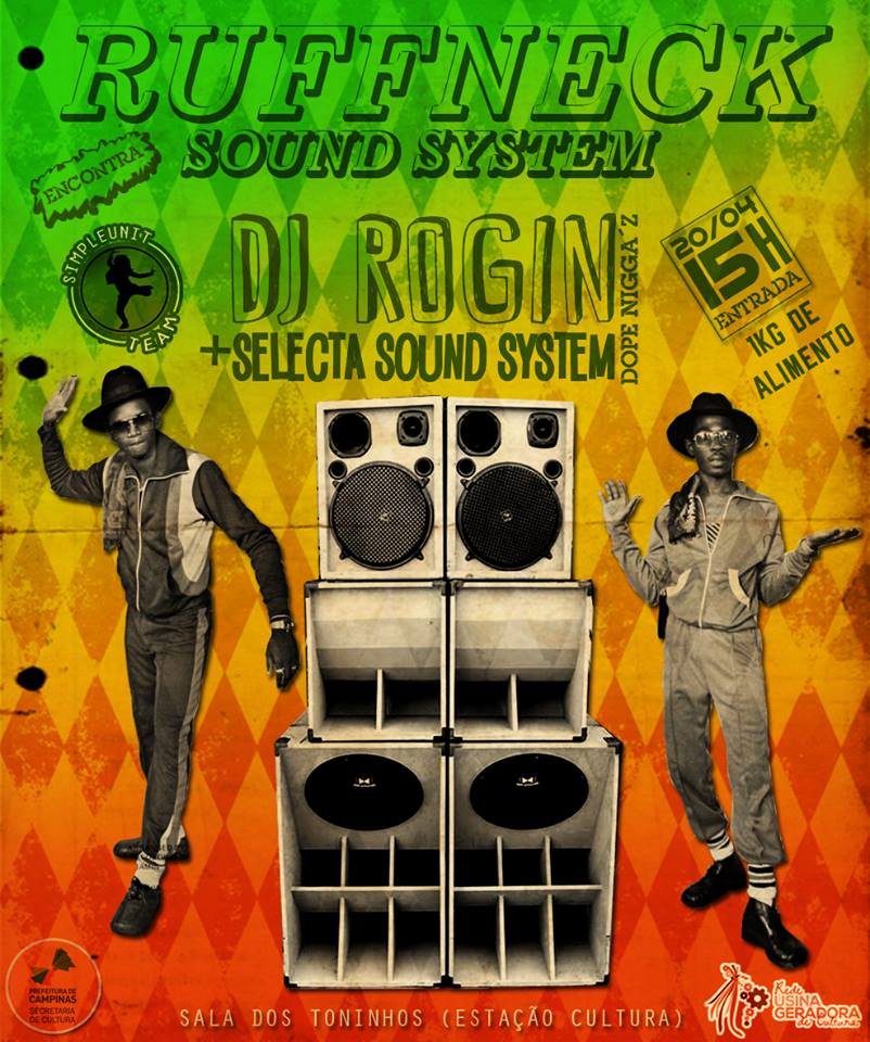 Sala dos Toninhos recebe evento de música jamaicana com cultura Sound System, DJs, Mcs e oficina livre de dança